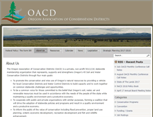 Tablet Screenshot of oacd.org